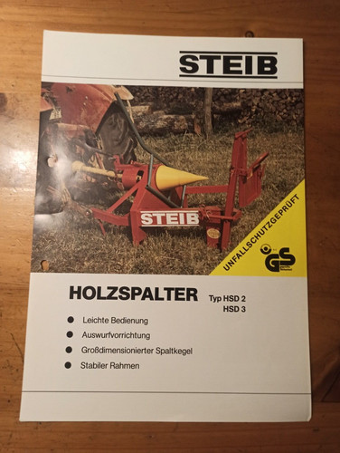 Prospekt steib holzspalter - steib,